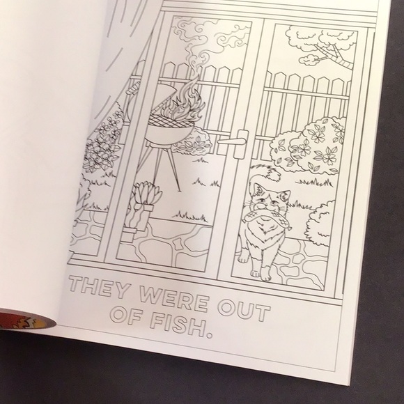 Cats are AHoles adult coloring book for all cat owners and cat lovers Funny! - Picture 3 of 7